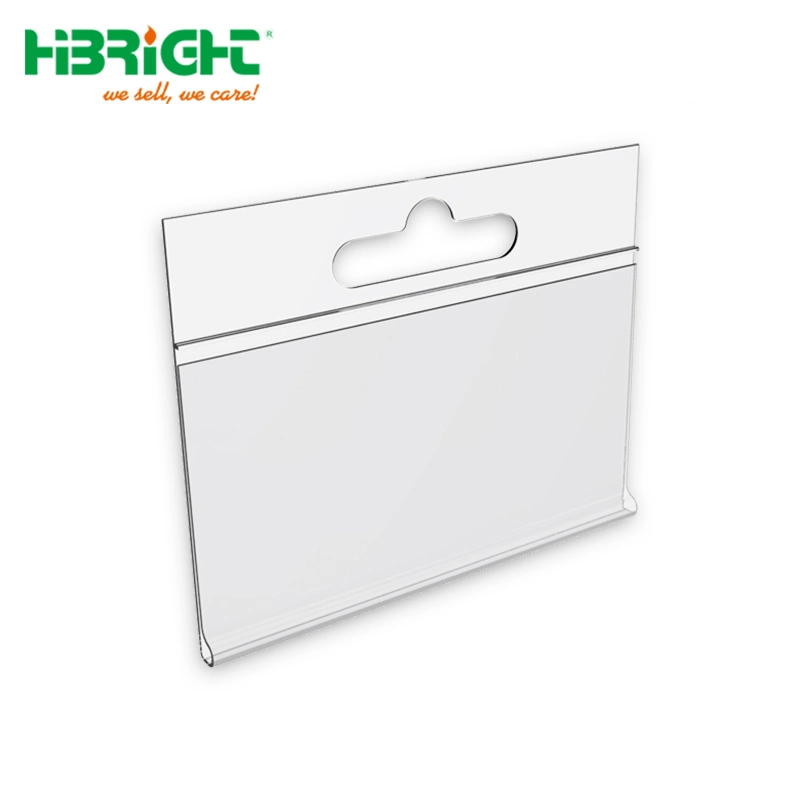 Supermarket PVC Price Holder/Tag for Hooks