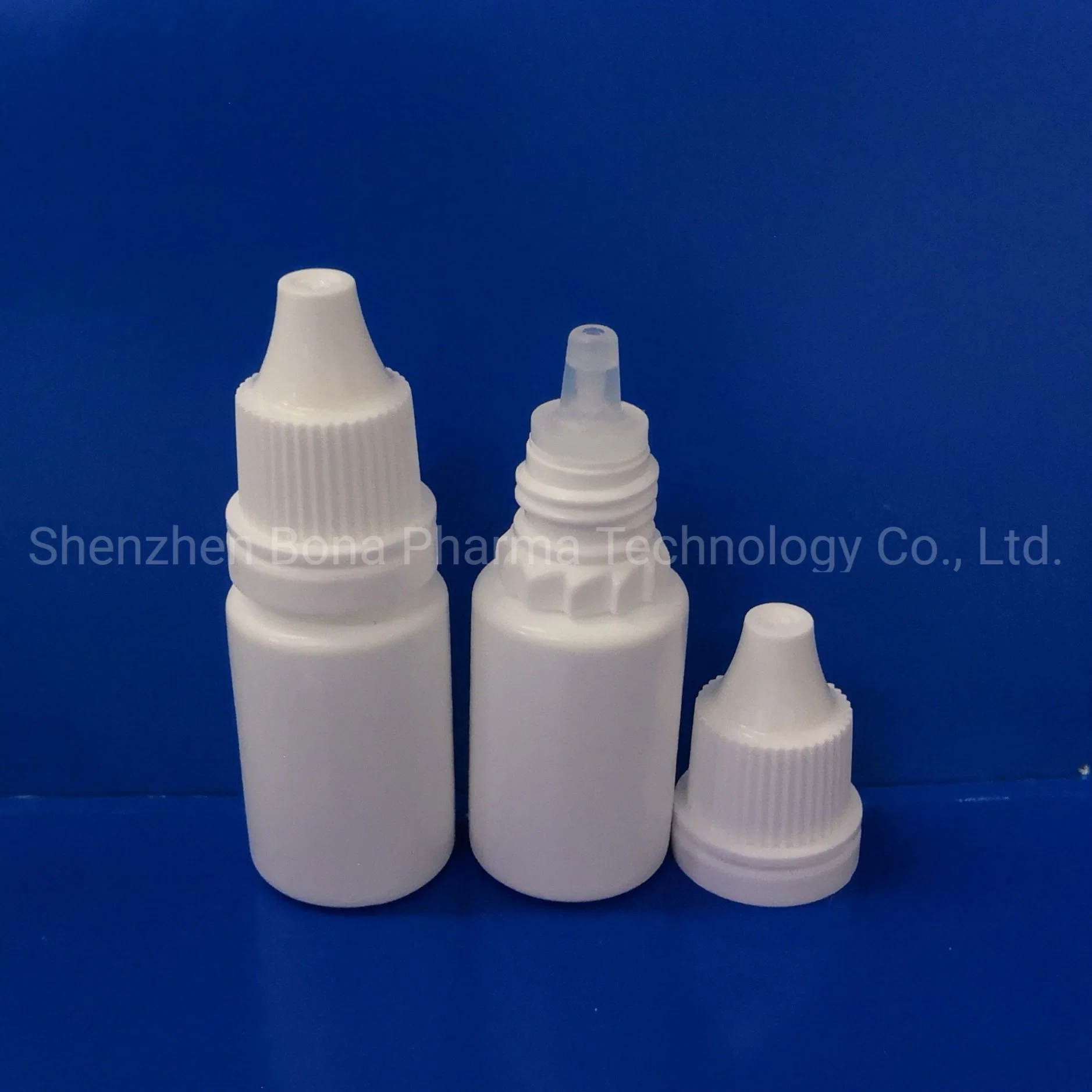 10ml de HDPE, LDPE botella de gotas oftálmicas farmacéutica Tamper Evident Cap