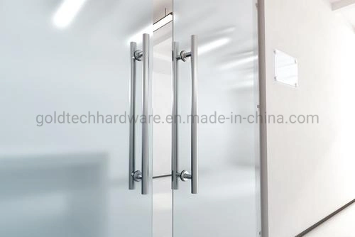 Stainless Steel Classical Circular Tube H Type Glass Door Pull Handle