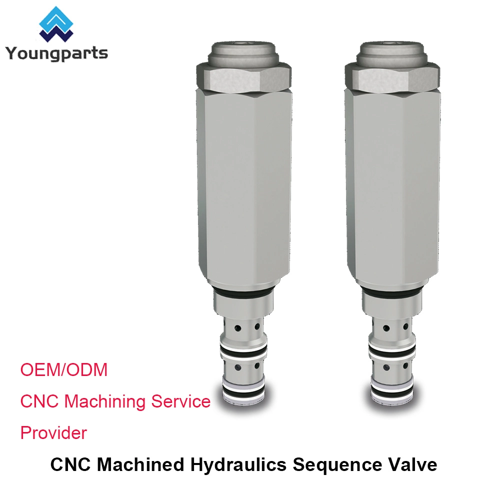 Achieve Accurate Control with CNC-Turned Sequence Valves: Direct Acting and External Pilot