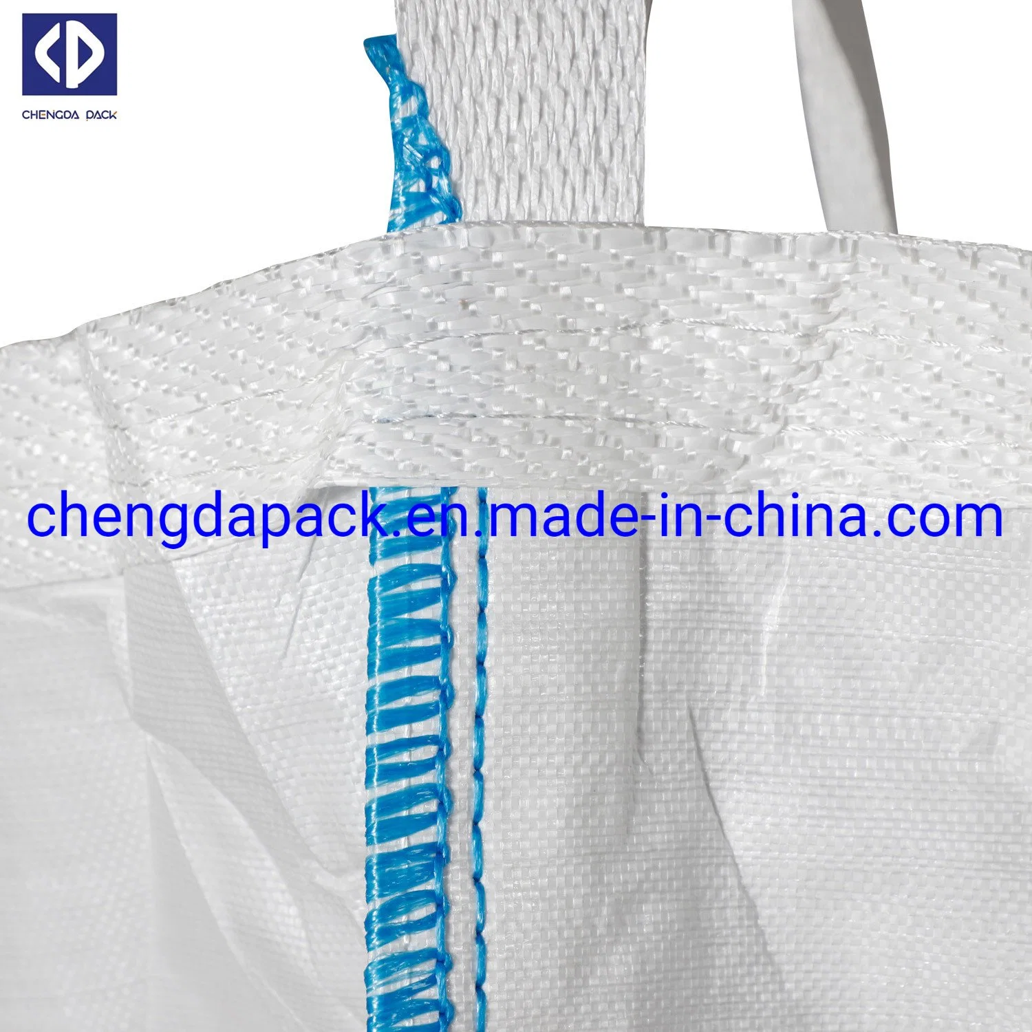 1000kg 1200kg PP Big Plastic Jumbo Construction FIBC Ton Bulk Bag for Lime Mineral Agriculture Flour Chemical Industry Urea