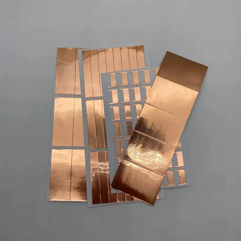 Die Cut Copper Tape Round Double Sided Heat Resistant Conductive Copper Foil Adhesive 3m Online Tape Pulom