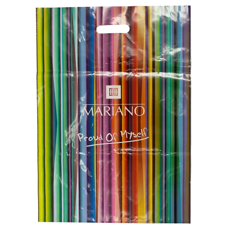 Mango troqueladas bolsas de plástico para la joyería de guarnición (FLD-8617)