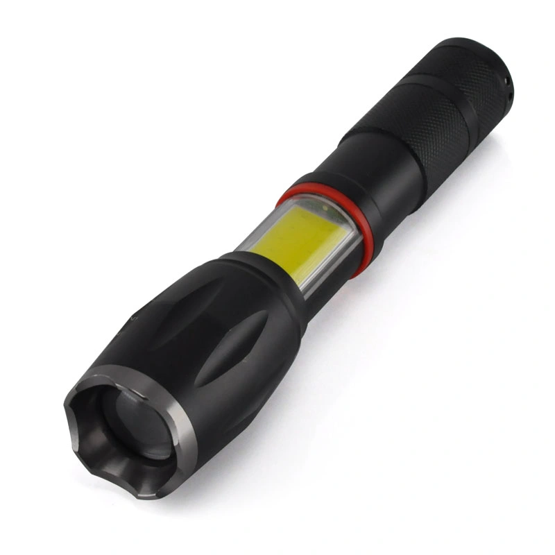 Aluminum LED AAA Battery Power 250lm China LED -250lm/COB-150lm Flashlights Waterproof Torch