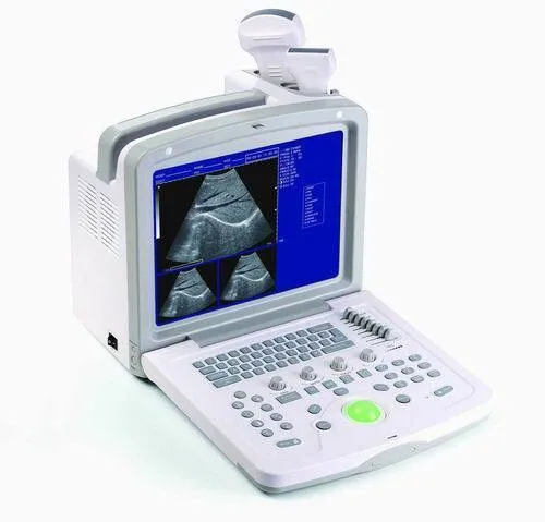 Laptop Portable Fully Digital Ultrasound Scanner Black and White Scanner