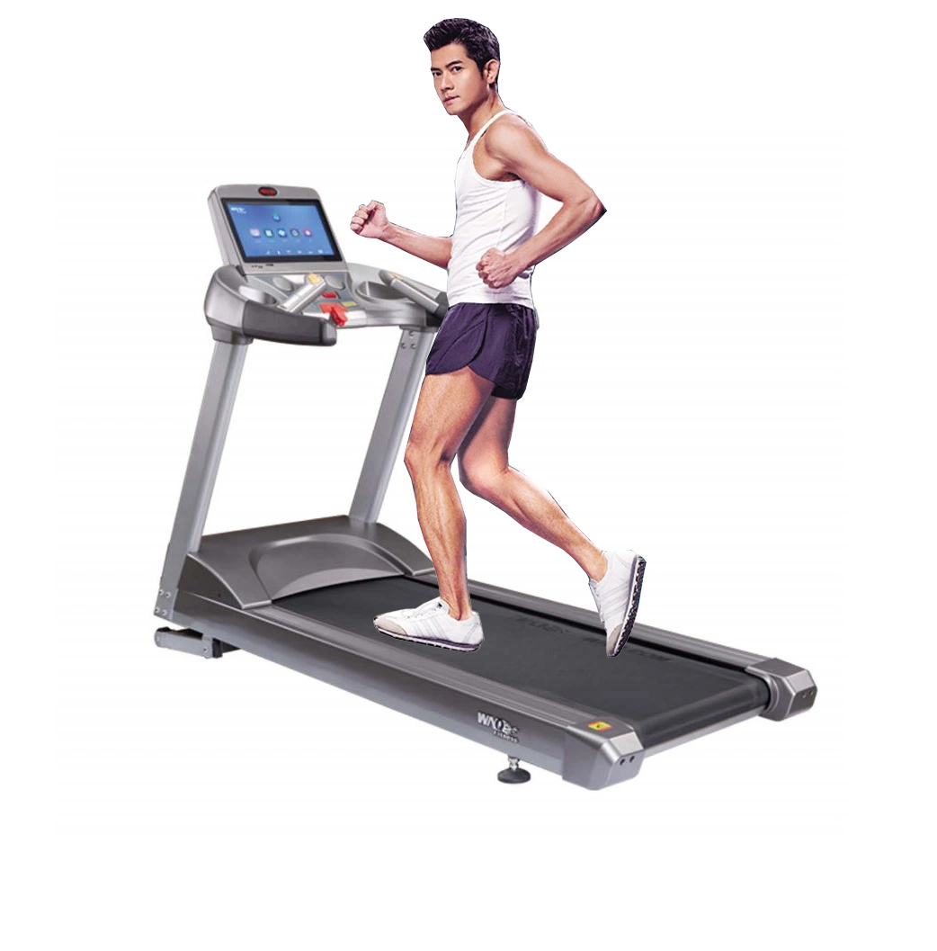 Light Commercial 15.6" Touch Screen Motorized Treadmill Gym Fitness Equipment