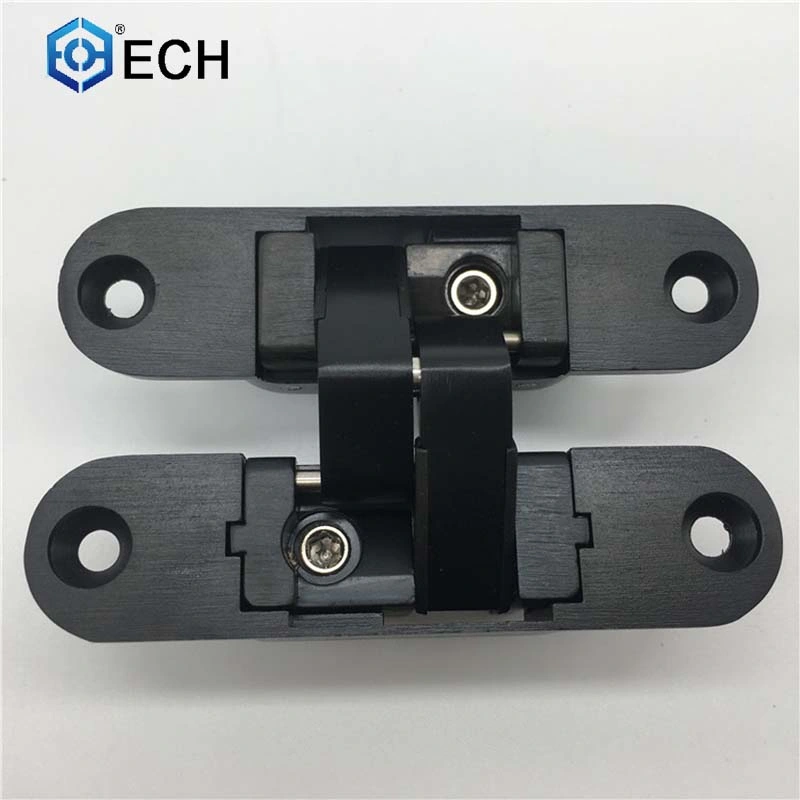 Black Zinc Hidden 3D Adjustable Concealed Heavy Duty Door Hinge