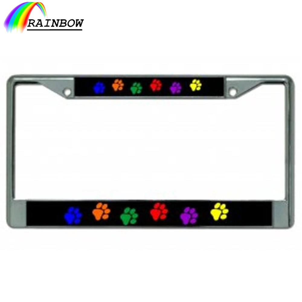 Low MOQ Universal Car Plastic/Custom/Stainless Steel/Aluminum ABS/Classic Carbon Fiber License Plate Frame/Holder/Mold/Cover