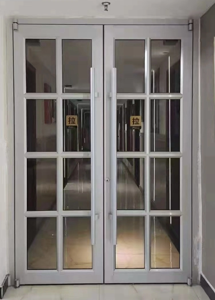 Customized Conference Room Business Glass Door High Security Double Kfc Door