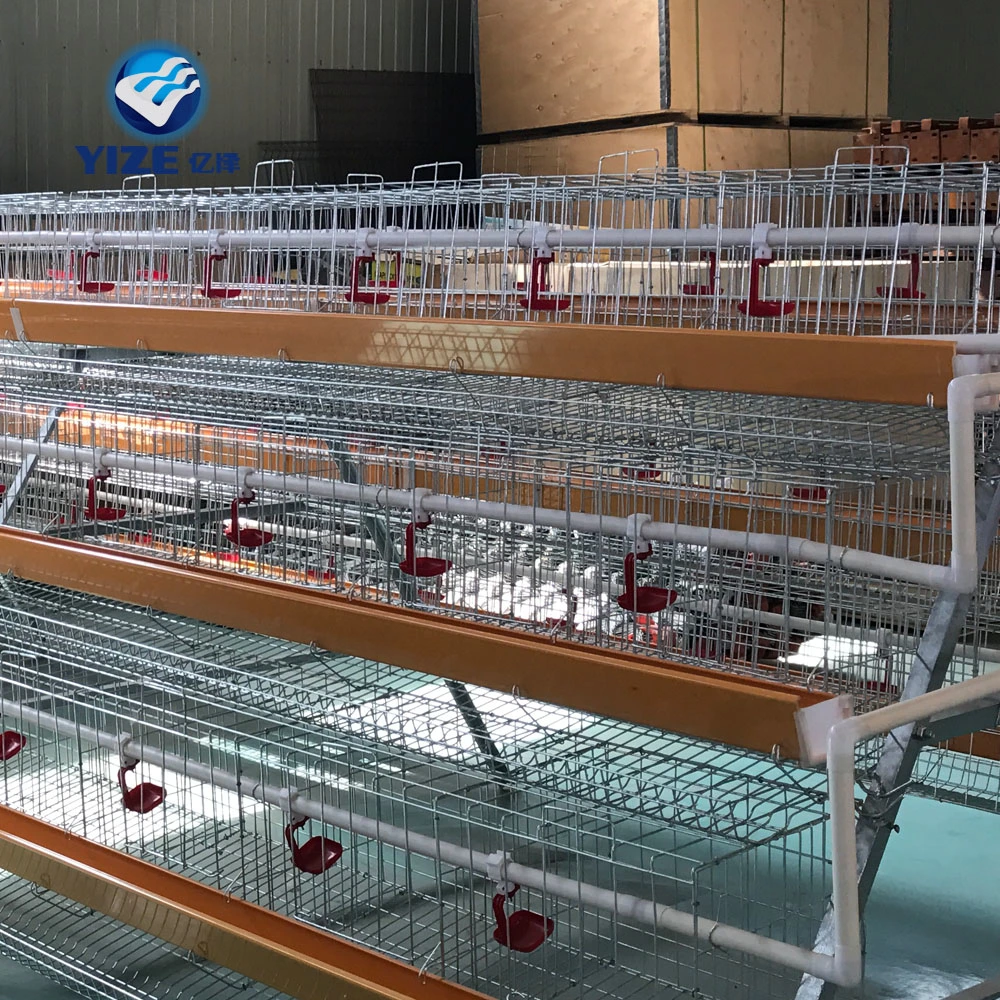 Poultry Chicken Layer Battery Cage System for Laying Hen Egg Chicken Cage