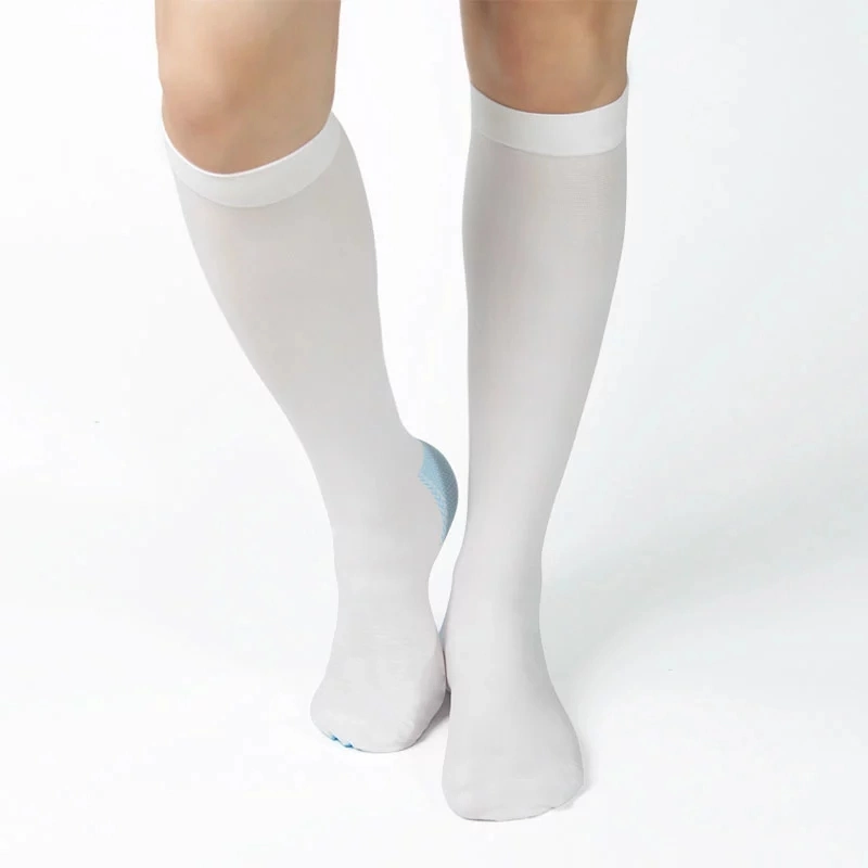 Anti-Embolism Medical Compression Socks Knee High 13-18mmhg Compression Stockings