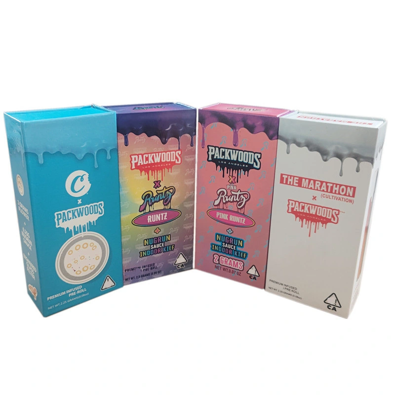 Refresque-Los Angeles Packwoods X Embalagem Runtz 11 sabores no stock prontos para envio1ml Bobina de cerâmica para resina vivo DAB Sistema sachê vazio recarregável cigarros 300mA