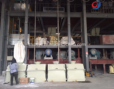 Powder Pneumatic Conveying Feeding Systems for Mixing and Extrusion Machine Line