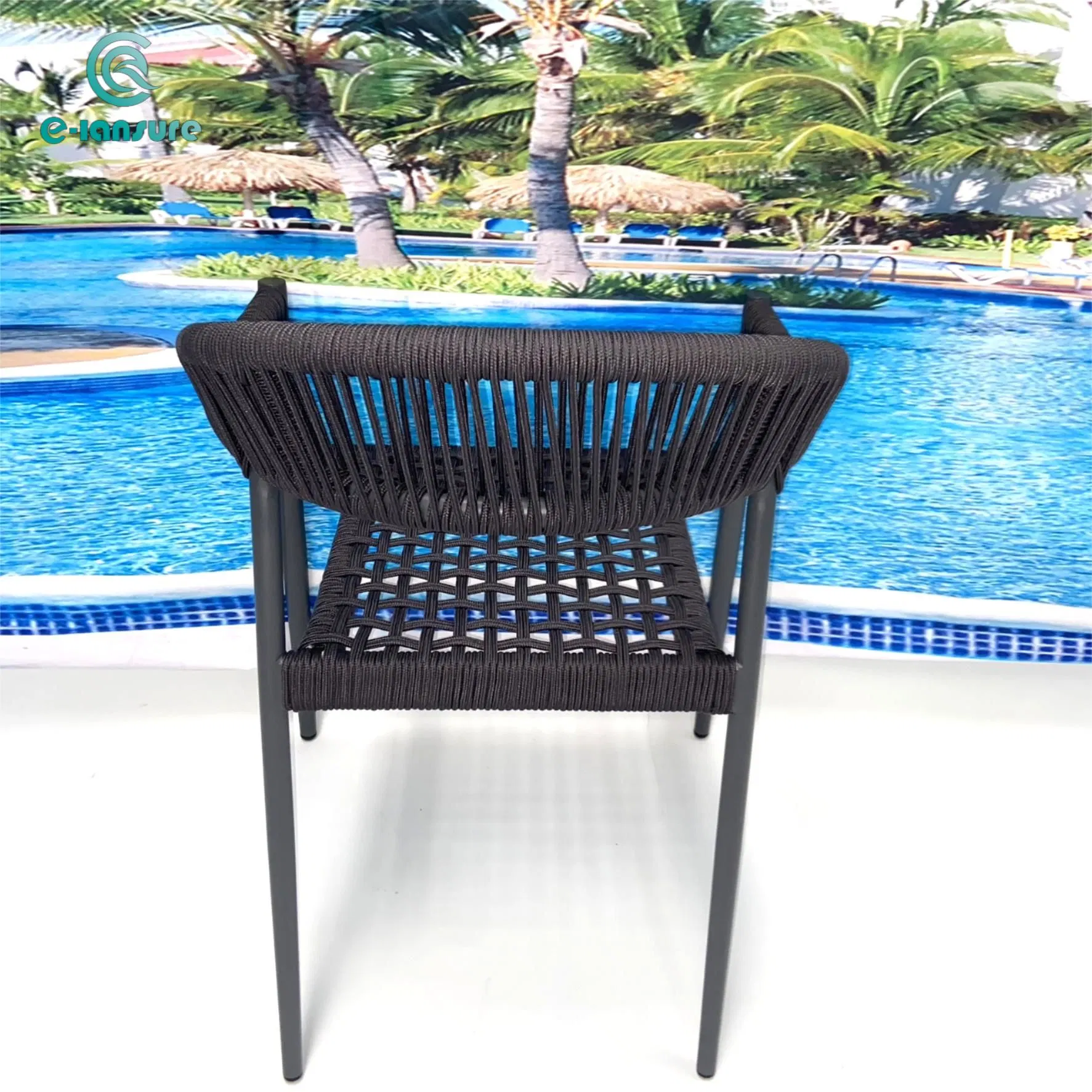 Nordic Mythology Style Outdoor Furniture Camping Hotel Pool Outdoor Dining Chair Home Furniture