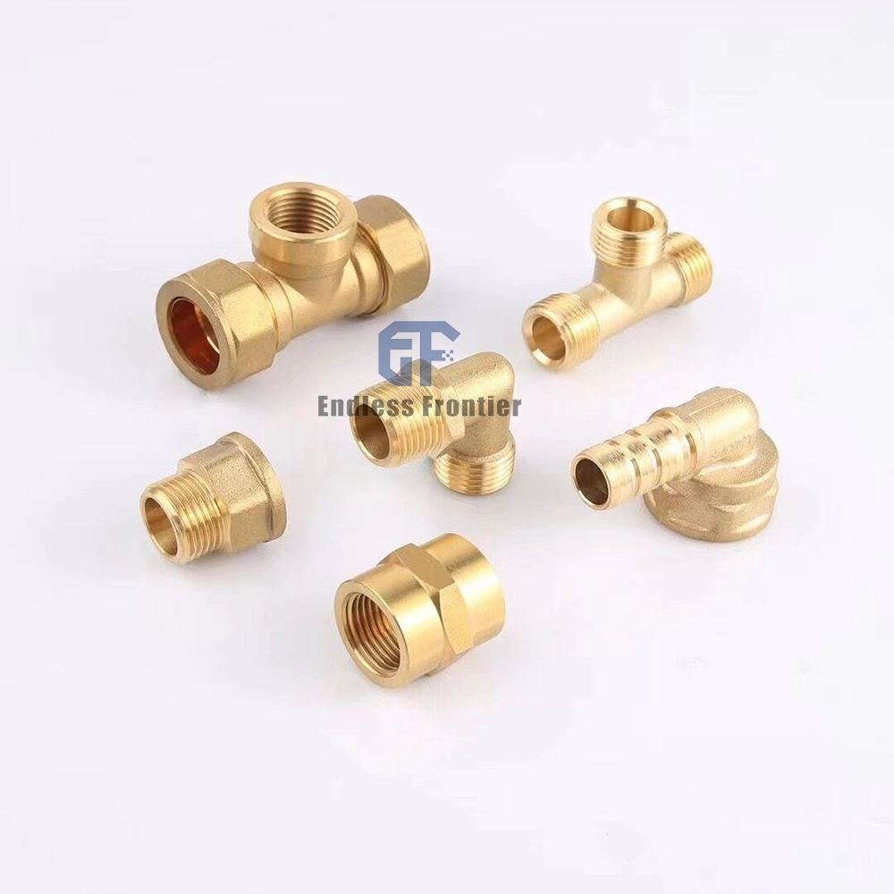 Copper Press Coupling Elbow Tee Sanitary Plumbing Water