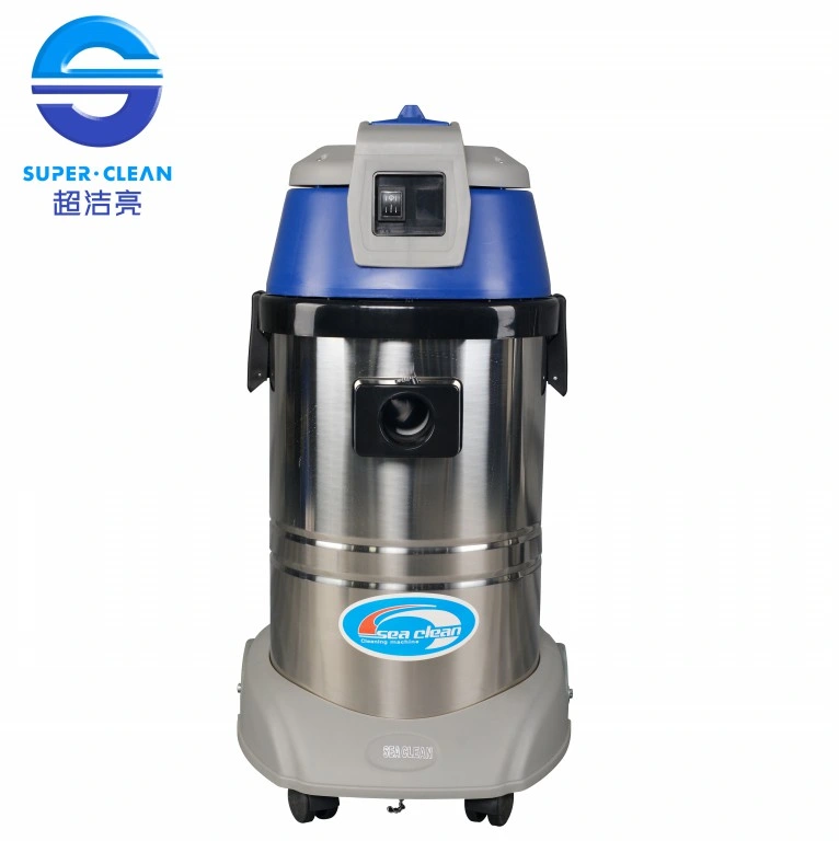 30liter Stainless Steel Wet and Dry Vacuum Cleaner with Luxury Base