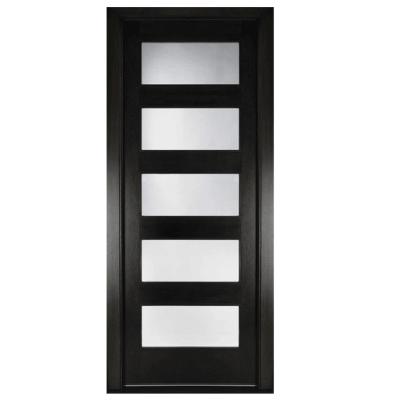 Prima Fatcory feu porte de bois de noyer/Flush porte d'entrée/noyau solide de la porte principale avant/ HDF MDF intérieur porte en bois