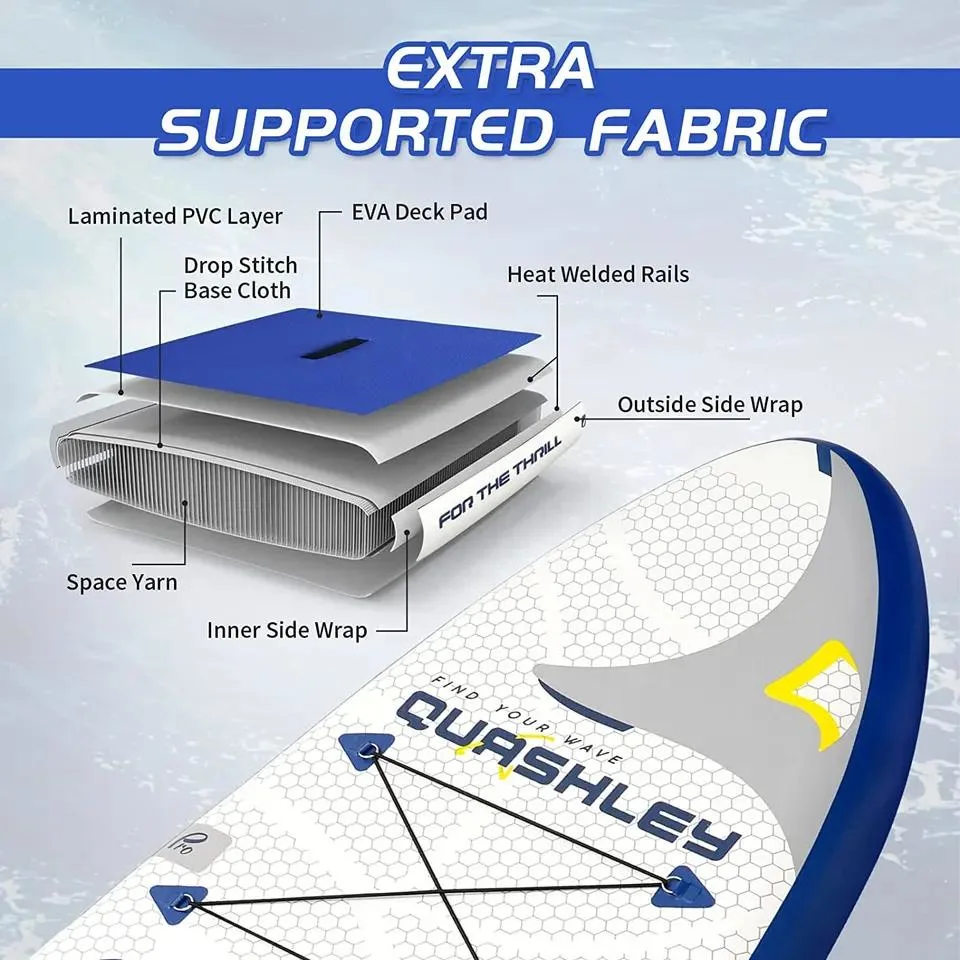 لوحات SUP القابلة للنفخ من OEM للوقوف على متن لوح التجديف لرياضة ركوب الأمواج تصميم جديد عالي الجودة