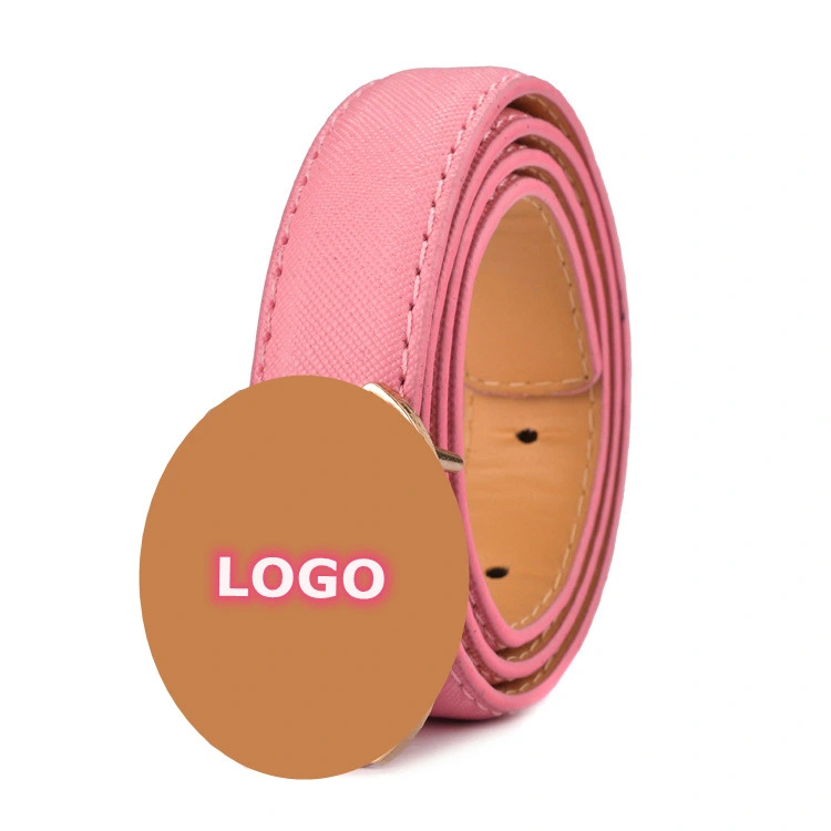 Custom Logo Luxury Boy and Girls Brand Belts for Children Fashion Leather Designers Belt for Kids Luxury Brand Customization.