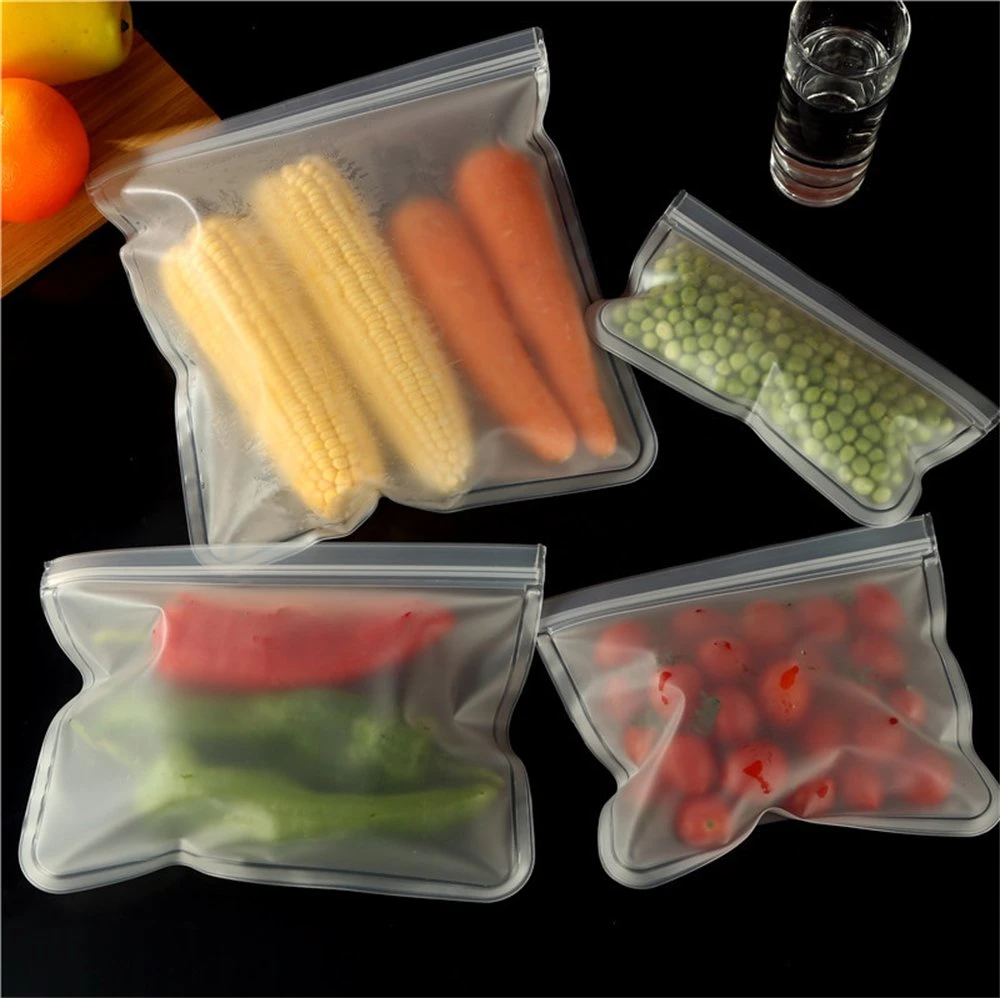 Factory Wholesale/Supplier BPA Free Reusable Freezer Bags for Fruits Sandwich Snack Meal Prep Travel Item