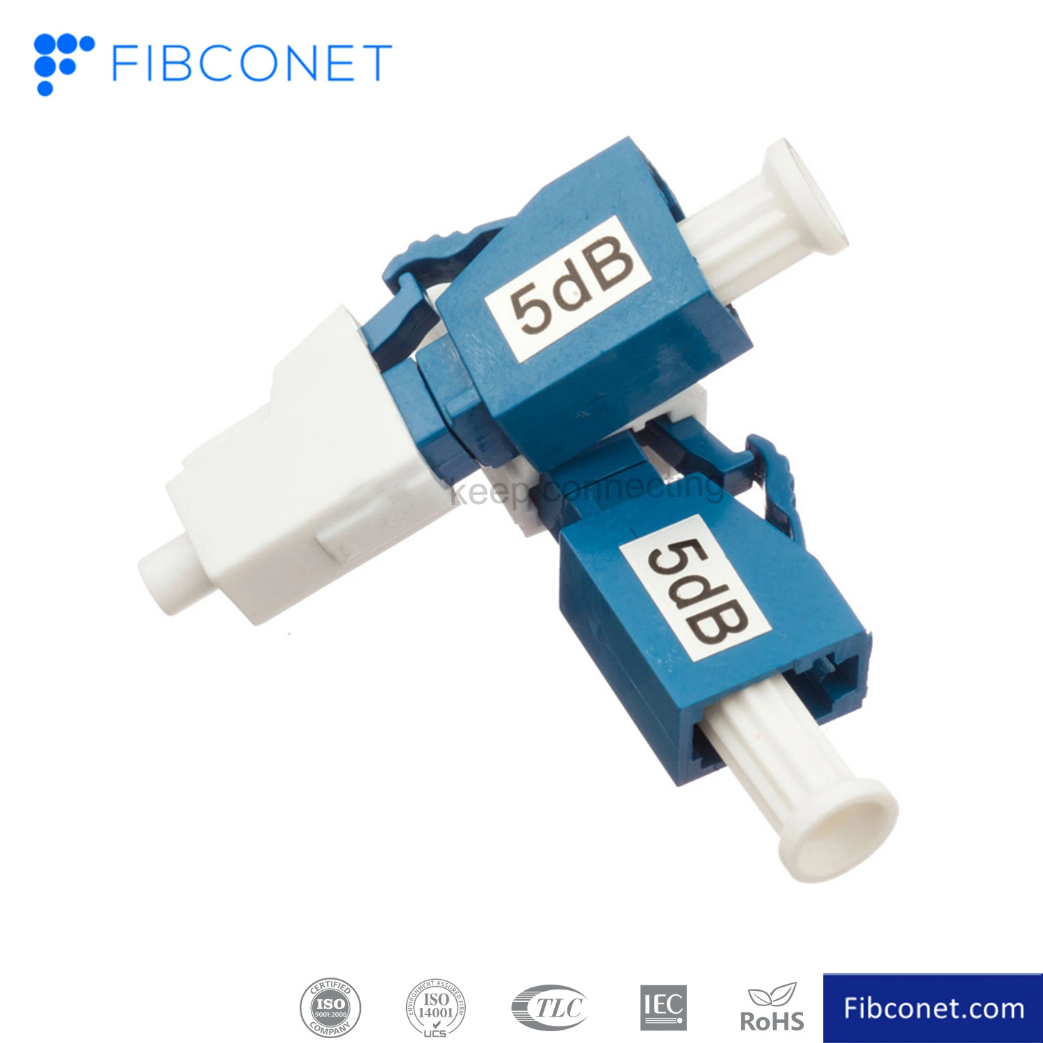 Female to Male Fixed Sm Fiber Optical Attenuator