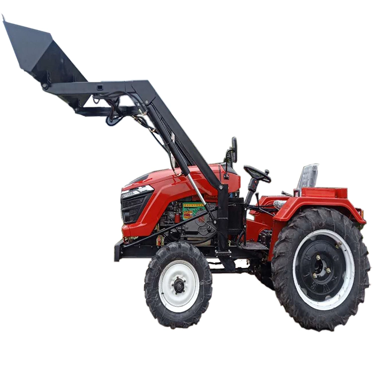 Compact Agricultural Farm Tractors /Agricultural Machinery 4X4 30HP/40HP 50HP Mini Garden Small Grass Cutter with Tiller