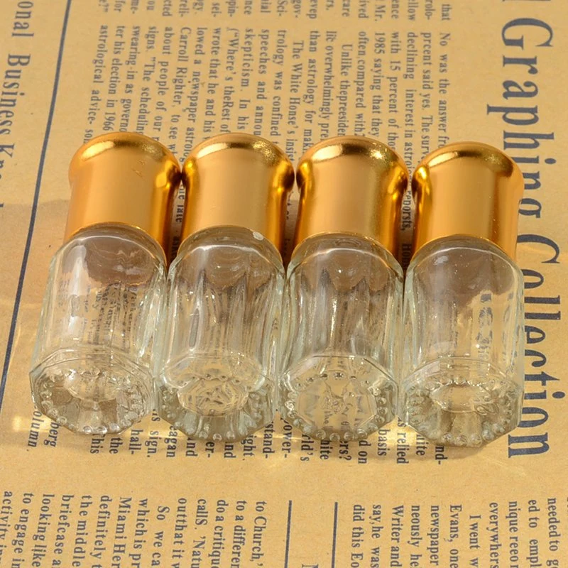 3mL 6ml 9ml 12ml botella de vidrio de Perfume Roll-On