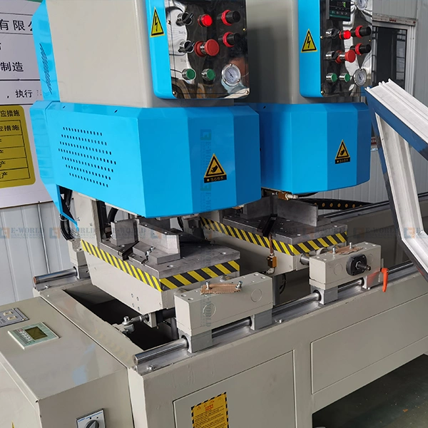 High quality/High cost performance  Steel Factory Price PVC UPVC Double Head Seamless Welding Machine Two Head Seamless Welding Machine PVC Window Seamless Welding Machine