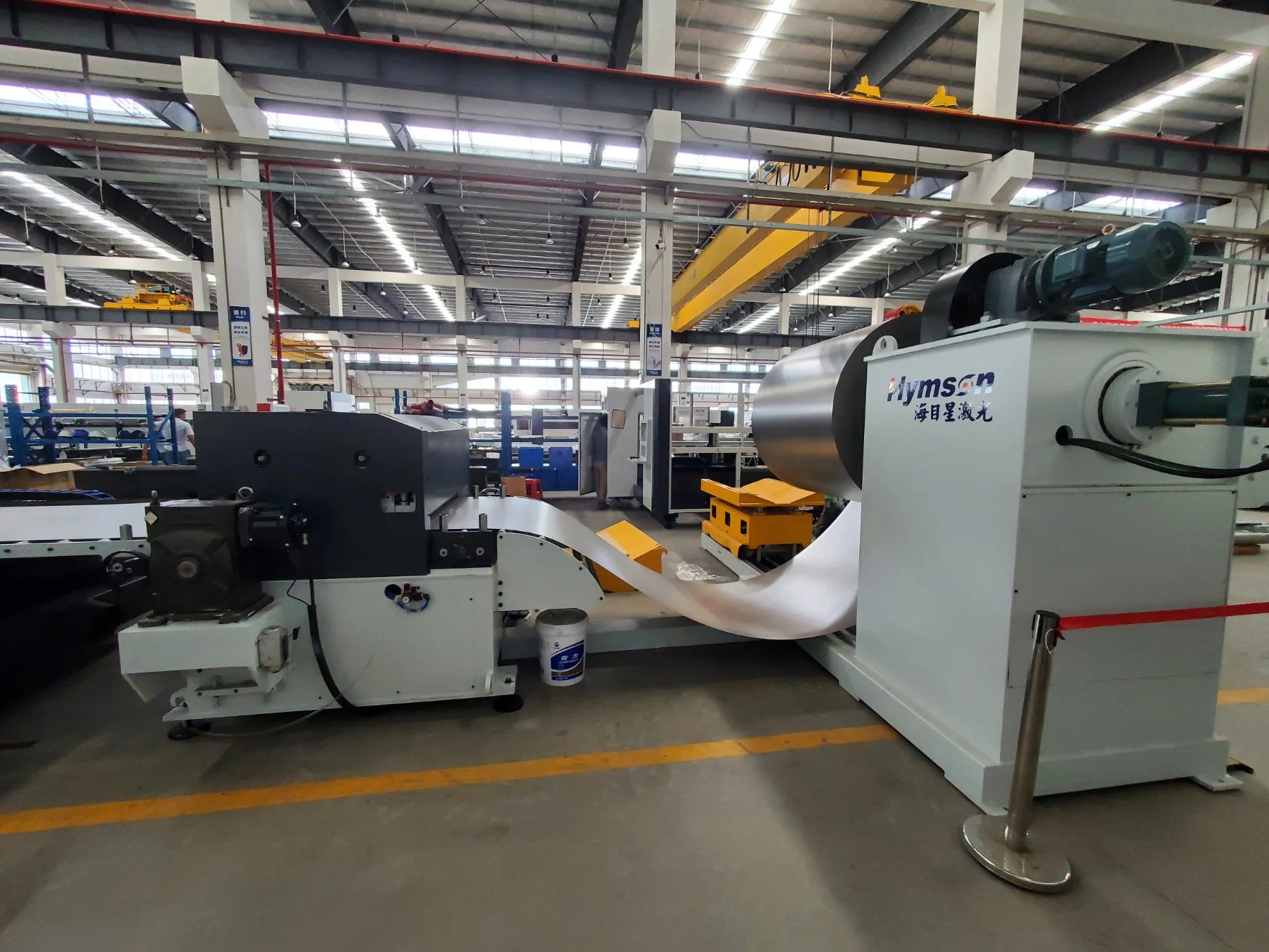 One-Step Solution for Metal Coil Cutting Fully Automatic Coil Laser Cutting Real-Time in-Line Coil Flexible Cutting Automatic Feeding System 3015 6025 OEM ODM