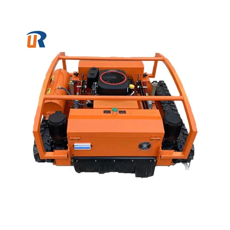 Upgrade Crawler Lawn Mower Automatic Electric Robot Grass Cutter Gasoline Engine Field Cutter