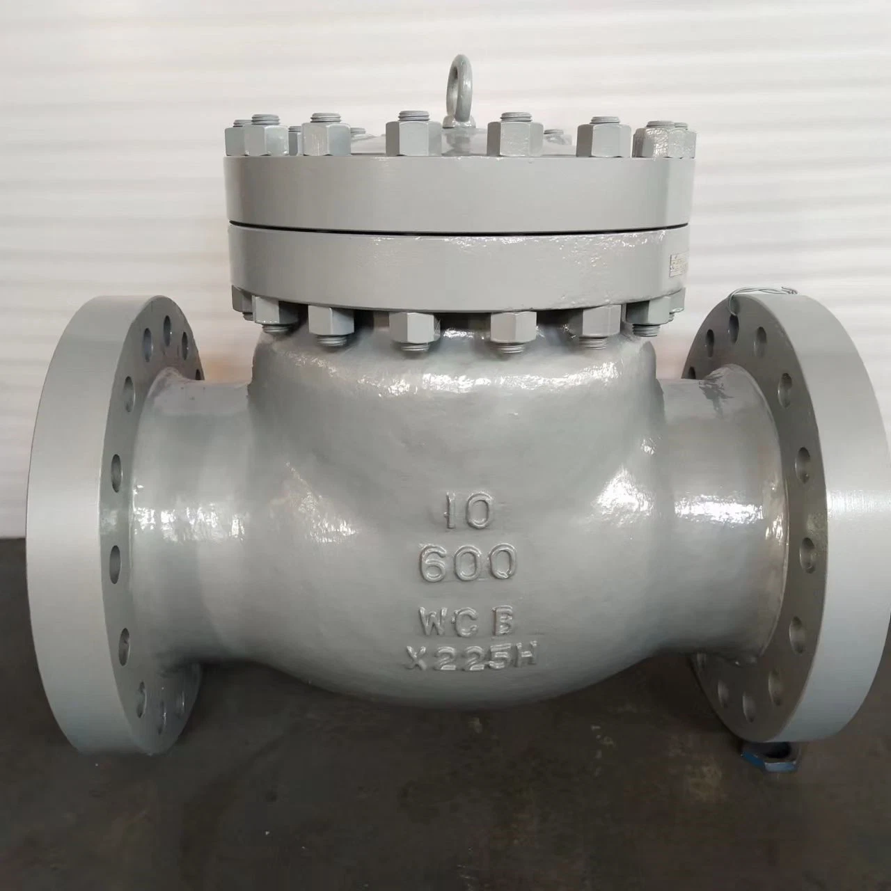 DIN Standard DN700 Pn25 Swing Check Valve Wcb Body