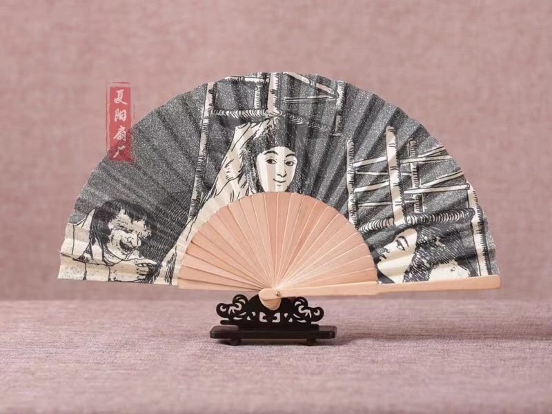 Japanisches Papier Bambus Fan / Promotion Geschenke