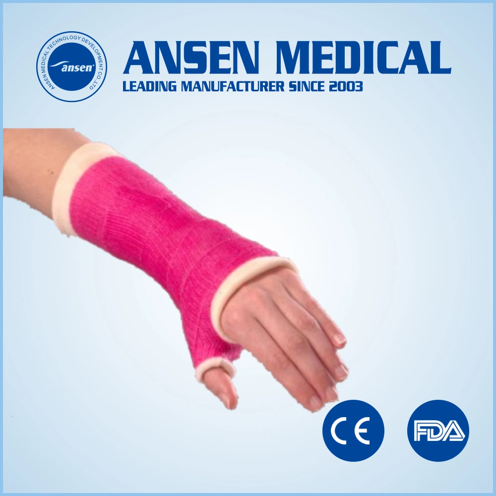 Short Hardening Time Fiberglass Orthopedic Casting Bandages