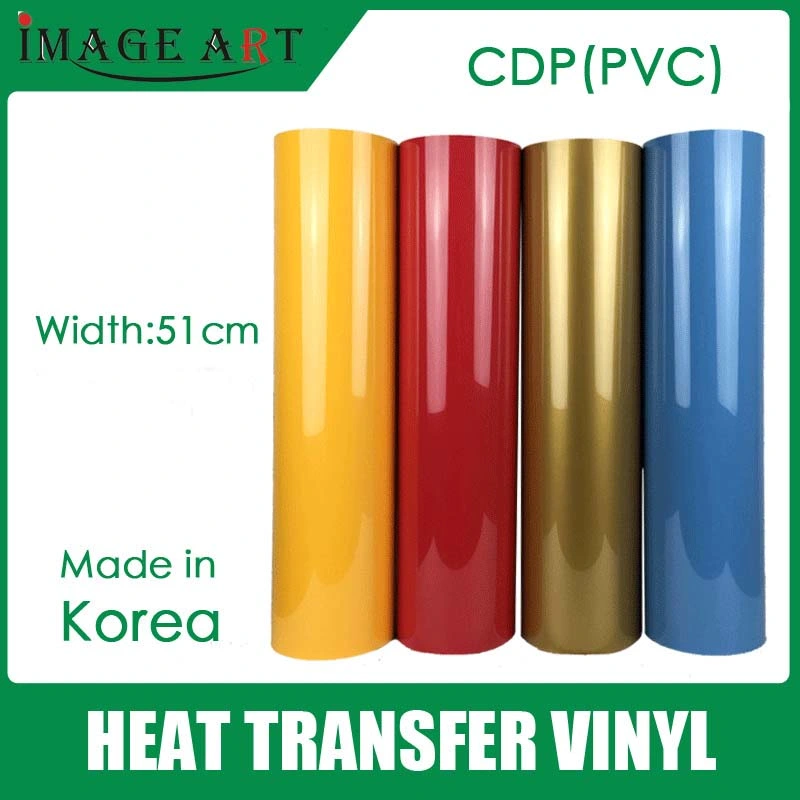 كوريا عالية الجودة نقل الحرارة فينيل / فيلم PVC ل طباعة القميص (ألوان عادية)