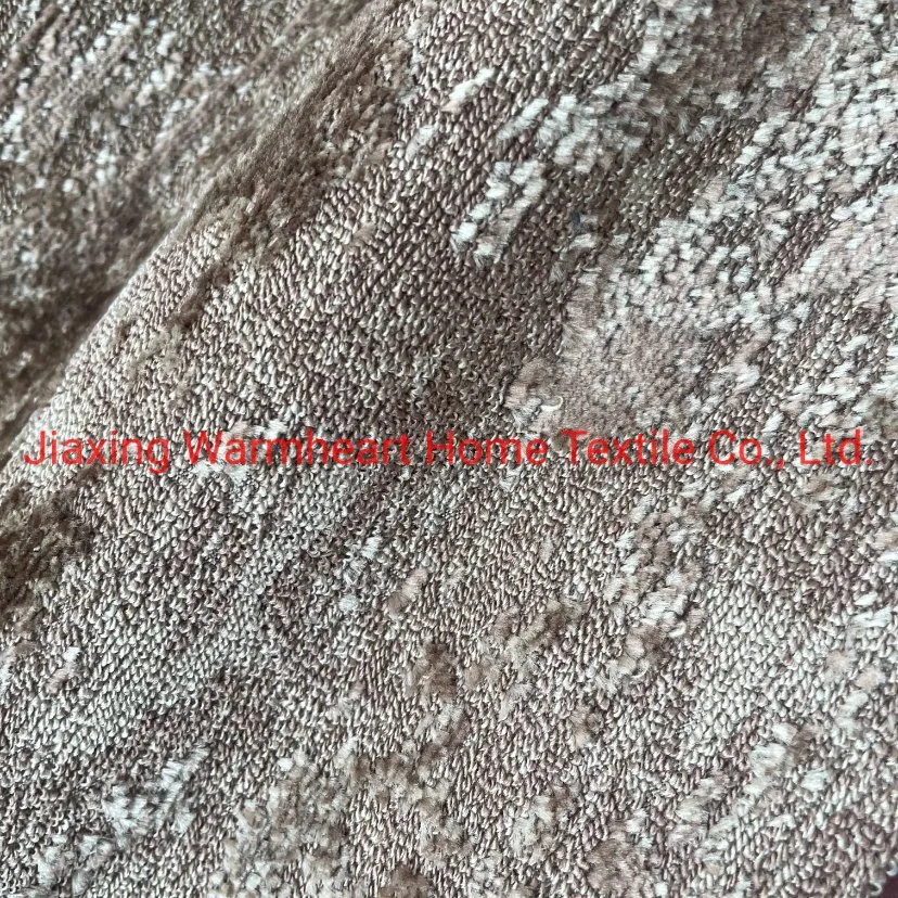 Upholstery Cut Pile Velvet Plush Fabric for Furniture Couch Sofa Cushion Cover Cloth