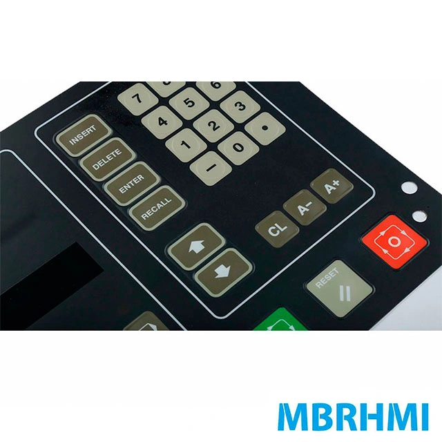 Teclado de control de interruptor de membrana de matriz de teclas 1X4