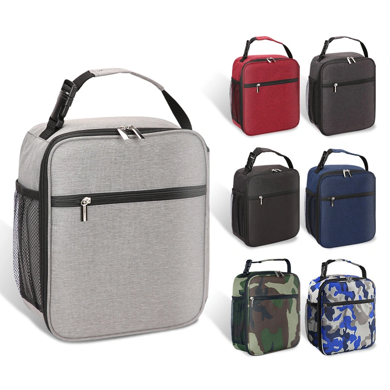 6 Colors Customized Insulated Thermal Cooler Lunch Bag