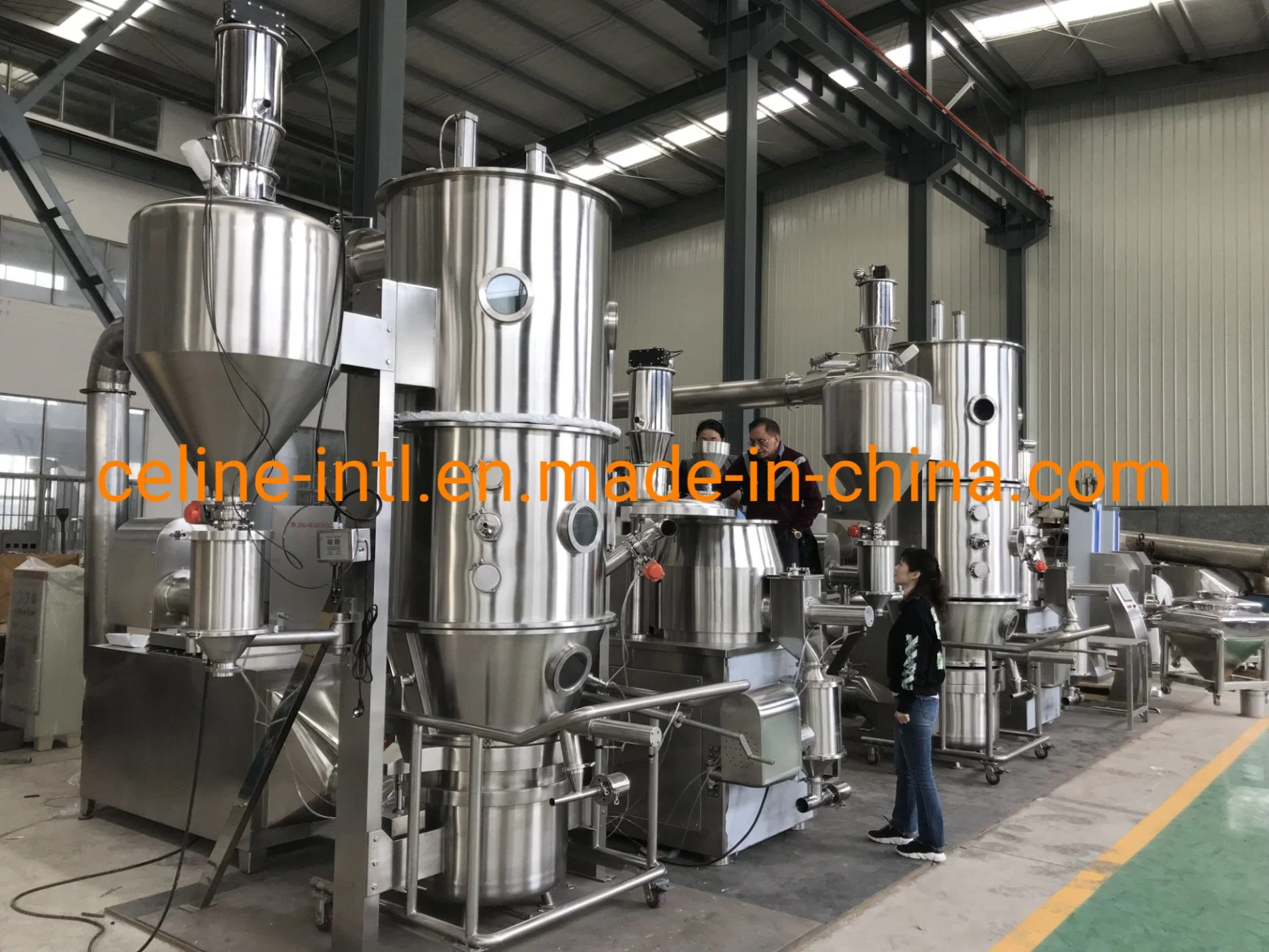 Gfg Series High Efficiency Fluidized Bed Dryer for Aluminum Oxide