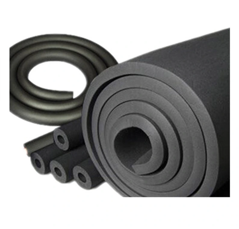 NBR PVC Closed Cell Rubber Foam Elastomeric Insulation