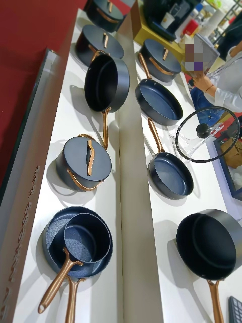 Personalizar la cocina utensilios de cocina de aluminio no tóxico conjunto de utensilios de cocina