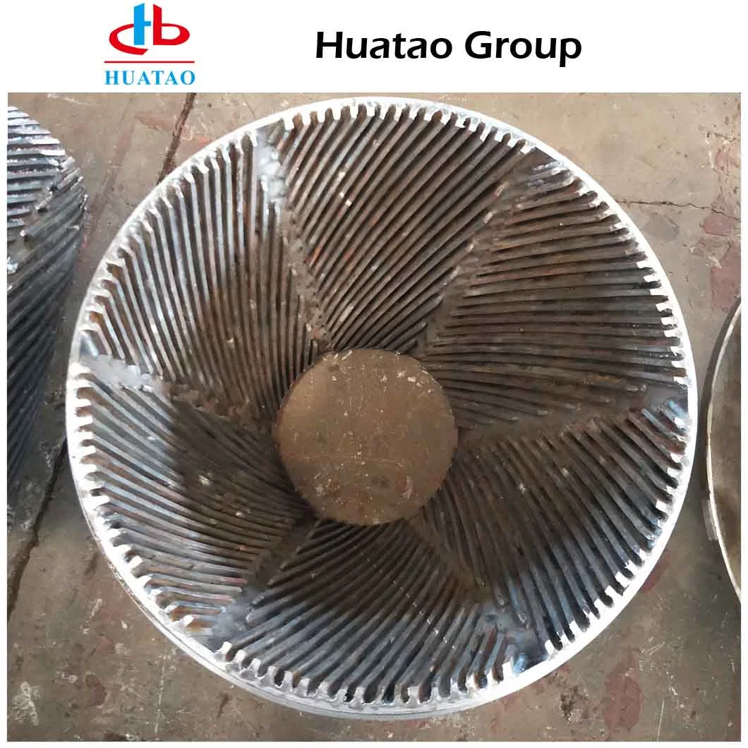 Plate Segments Stator DDR Disc Flat and Refiner Rotor Conical Zone for