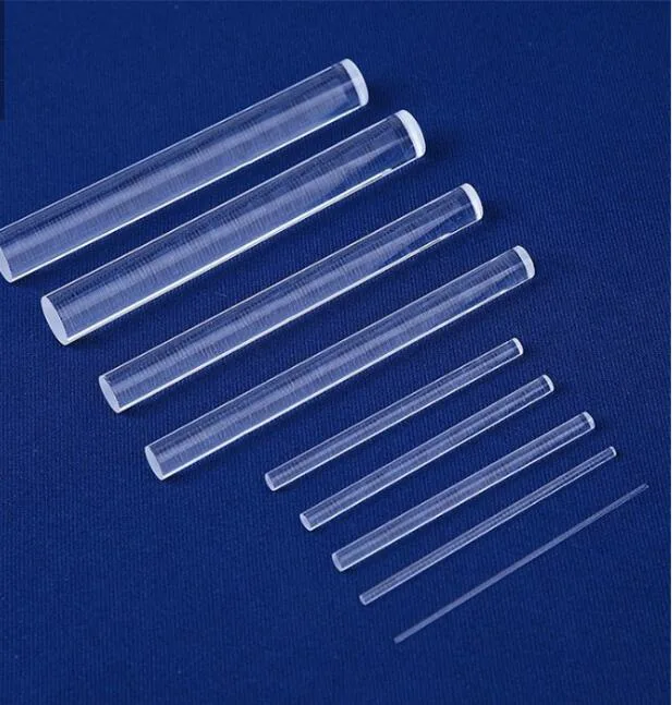 High Purity Polishing Clear Heating Quartz Rod Optical Quartz Windows