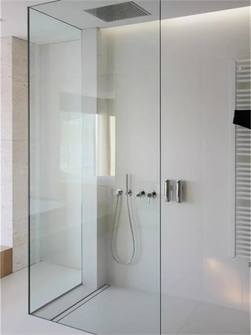 8, 10, 12mm Clear/Low Iron/Frosted/Frameless Flat Curved Toughened/Tempered Glass Shower Door/Partition/Bathroom/Sliding/Barn/Hinged/Building