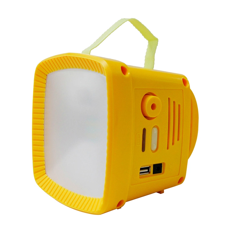 Portable Handle for Lighting and Phone Charging Wirh Radio Solar Energy Product