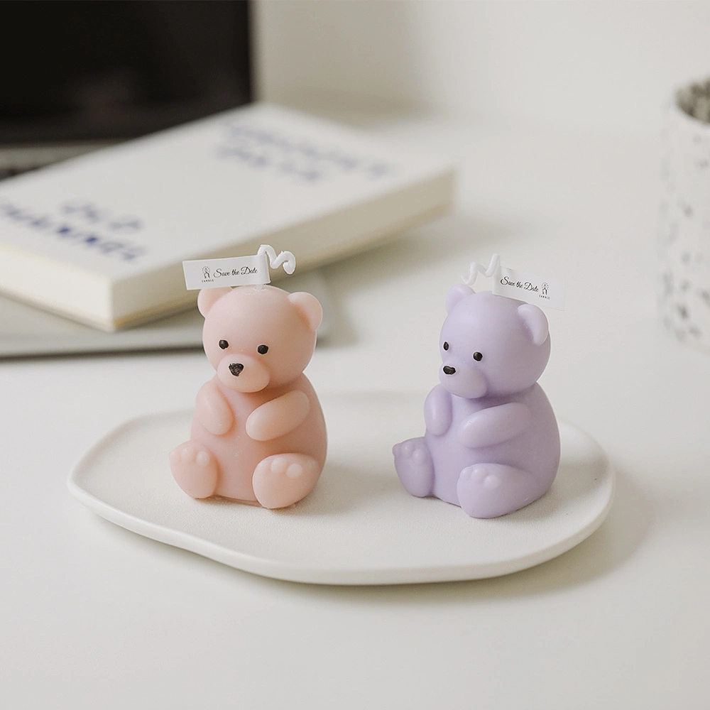 Standing Bear Candle Animal Cute Creative Aromatherapy Decoration