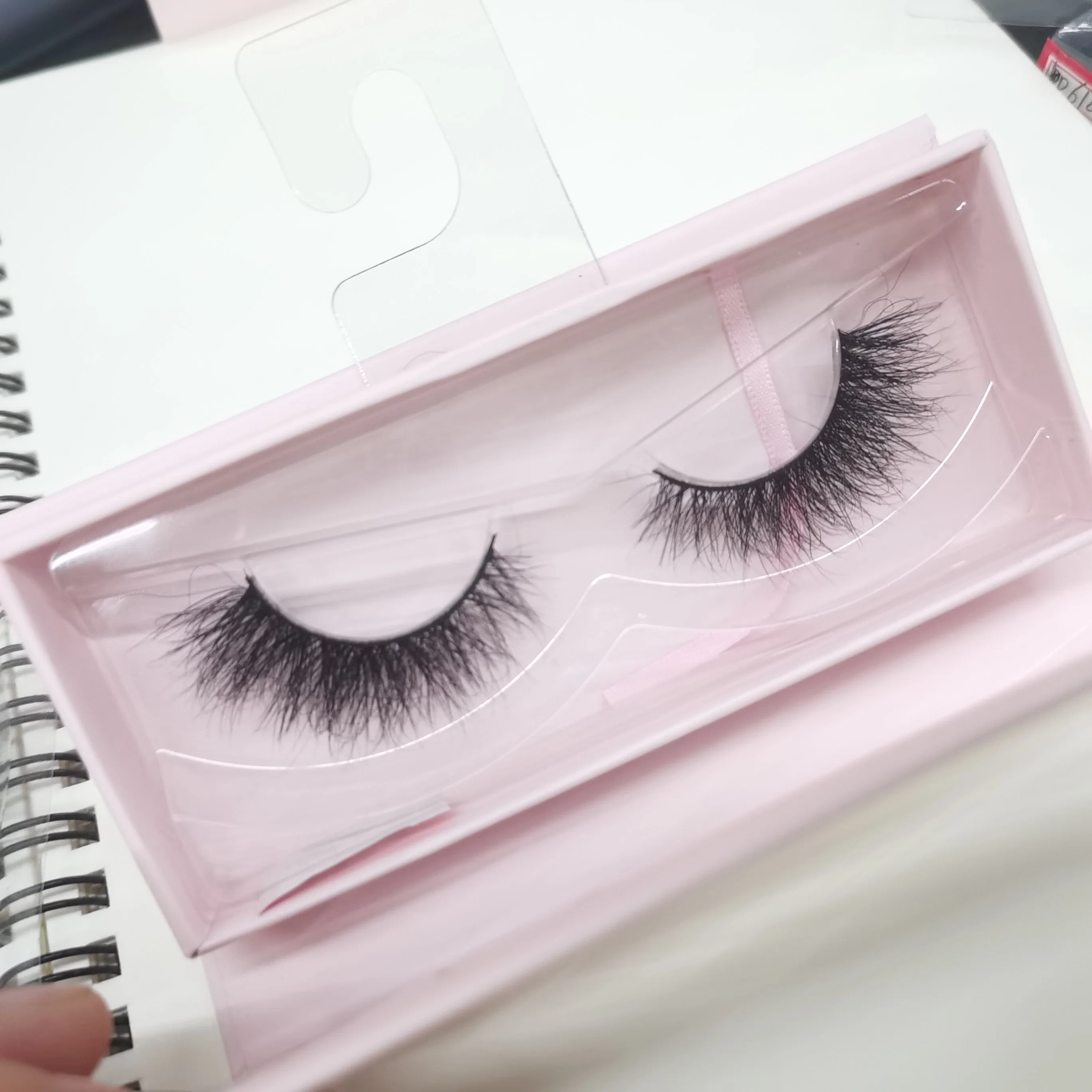 2023 Eyelash 3D Mink Wholesale/Supplier OEM Real Kolinsky Makeup False Eyelashes