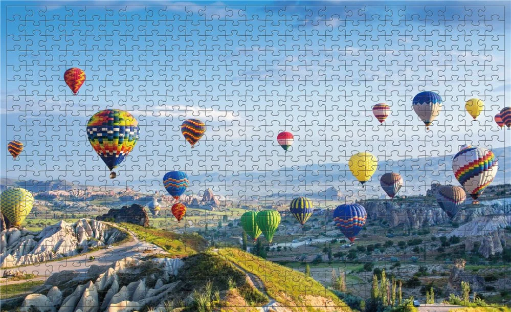 Hot sale carton personnalisé adultes et enfants Jigsaw puzzles à propos 500 pièces Puzzle1 Acheteur