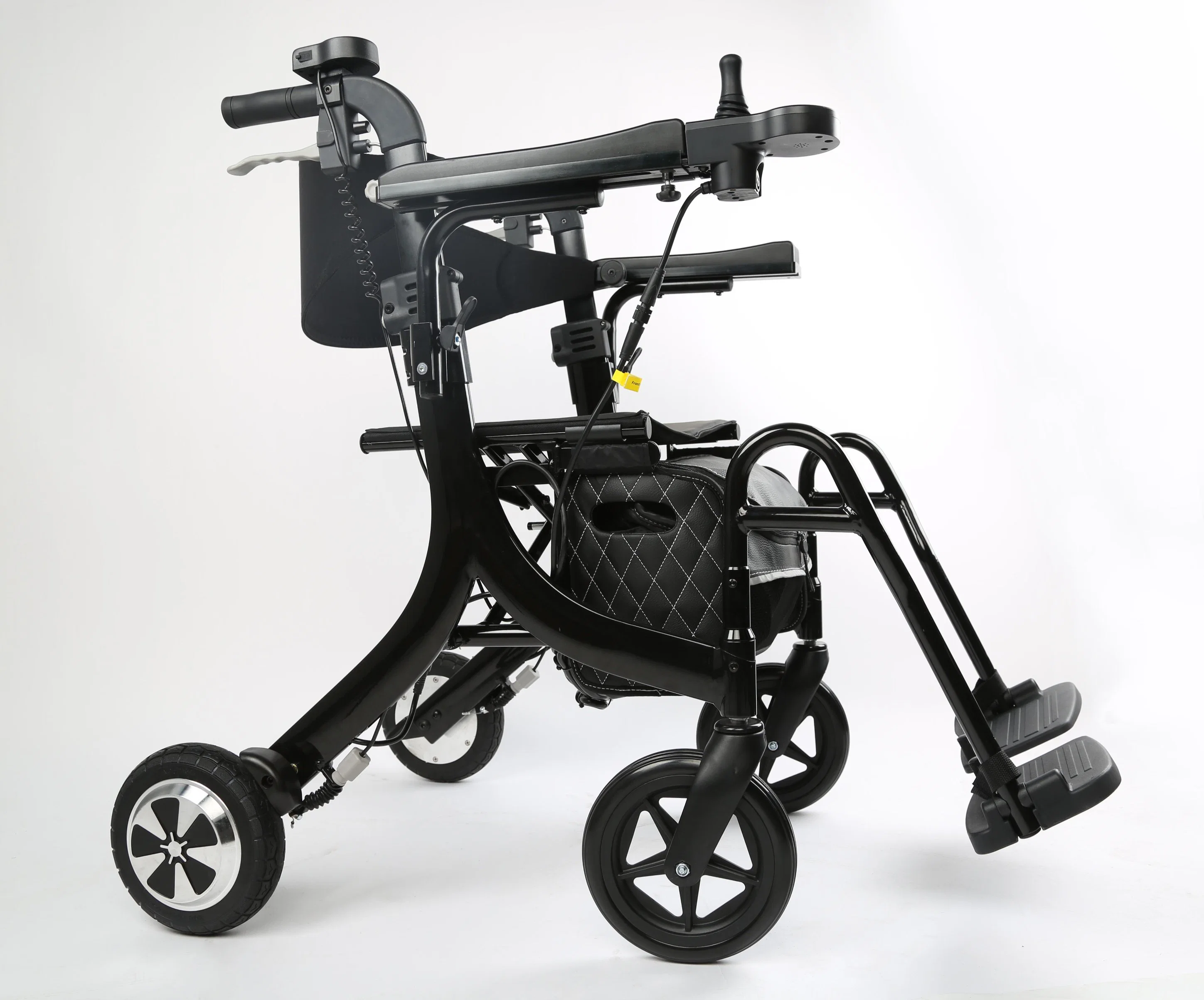 Rehabilitation Therapy Manufacturer Elderly Mobility Aid Wheelchair 5ah / 10ah Power Walking Walker