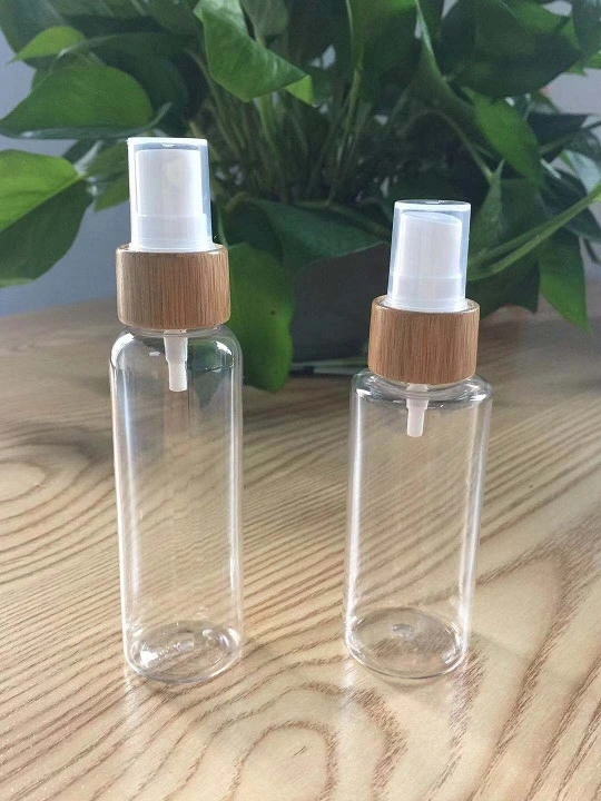 Factory High Quality Mini Trigger Sprayer Bamboo Mist Sprayer Hand Button Lotion Pump Trigger Sprayers