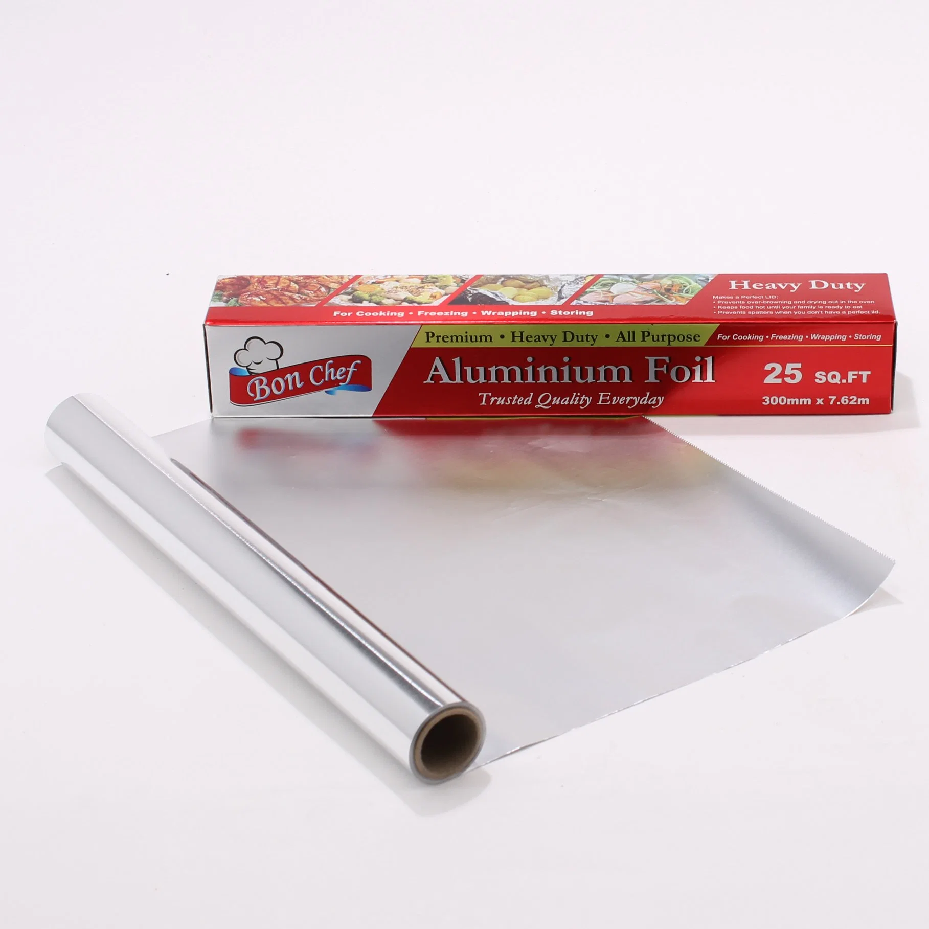 Food Grade Aluminum Foil-288 for Household Usage Roll 8011 Aluminium Coil Paper Small Rolls